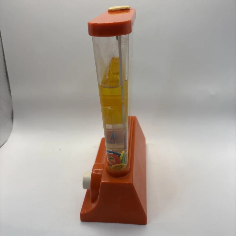 TOMY Waterful Mouthful 1976 Ring Toss Water Game PAC-Man Made In Japan Works